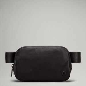 lululemon athletica Unisex  Black or Deco Pink Belt Bag